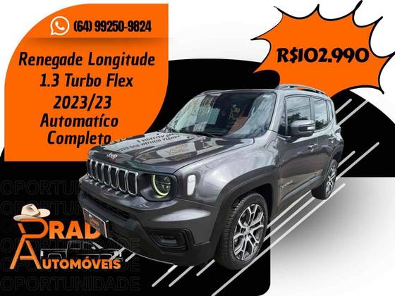 JEEP RENEGADE 1.3 T270 TURBO FLEX LONGITUDE AT6